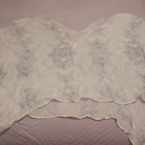 Sheer beach cover up